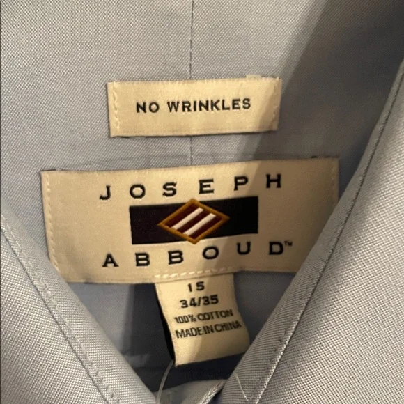 Joseph Abboud Sky Blue Dress Shirt - Picture 2 of 9